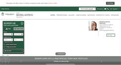Desktop Screenshot of hotelgotico.com